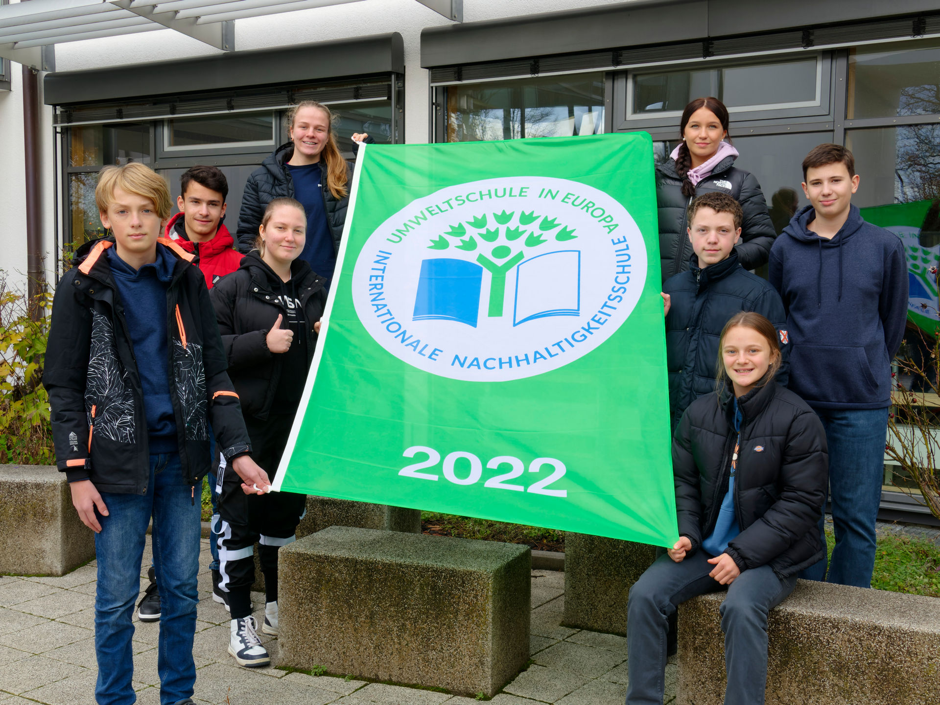 Read more about the article Auszeichnung „Umweltschule in Europa/Internationale Nachhaltigkeitsschule”