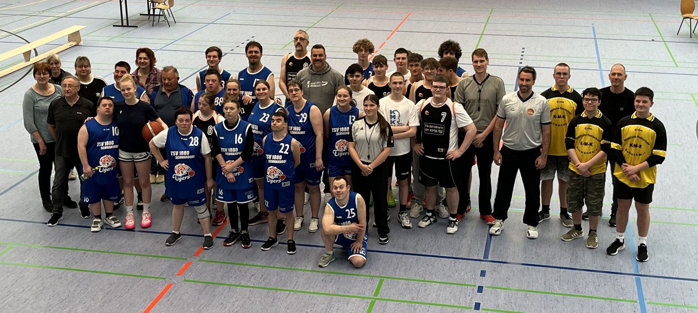 Read more about the article KMK-Schüler bei inklusivem Basketballturnier mit den Tigers