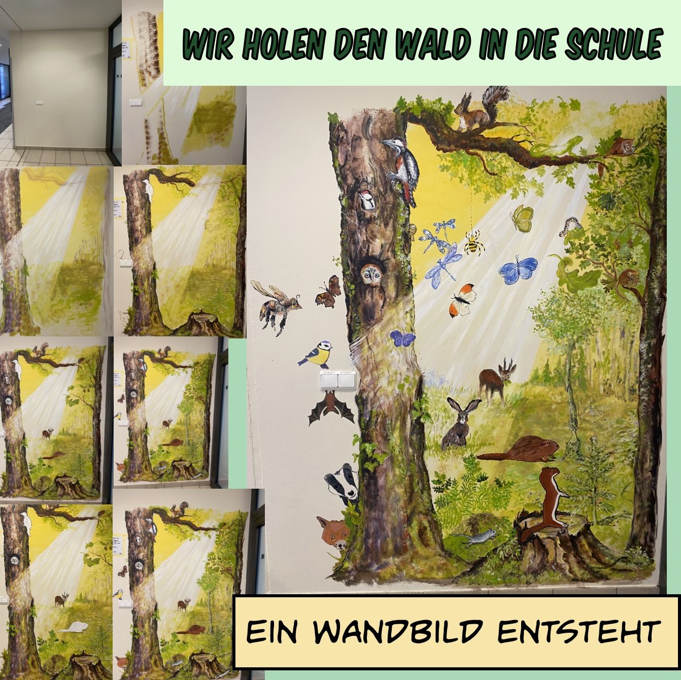 Mehr über den Artikel erfahren Ein neues Wandbild