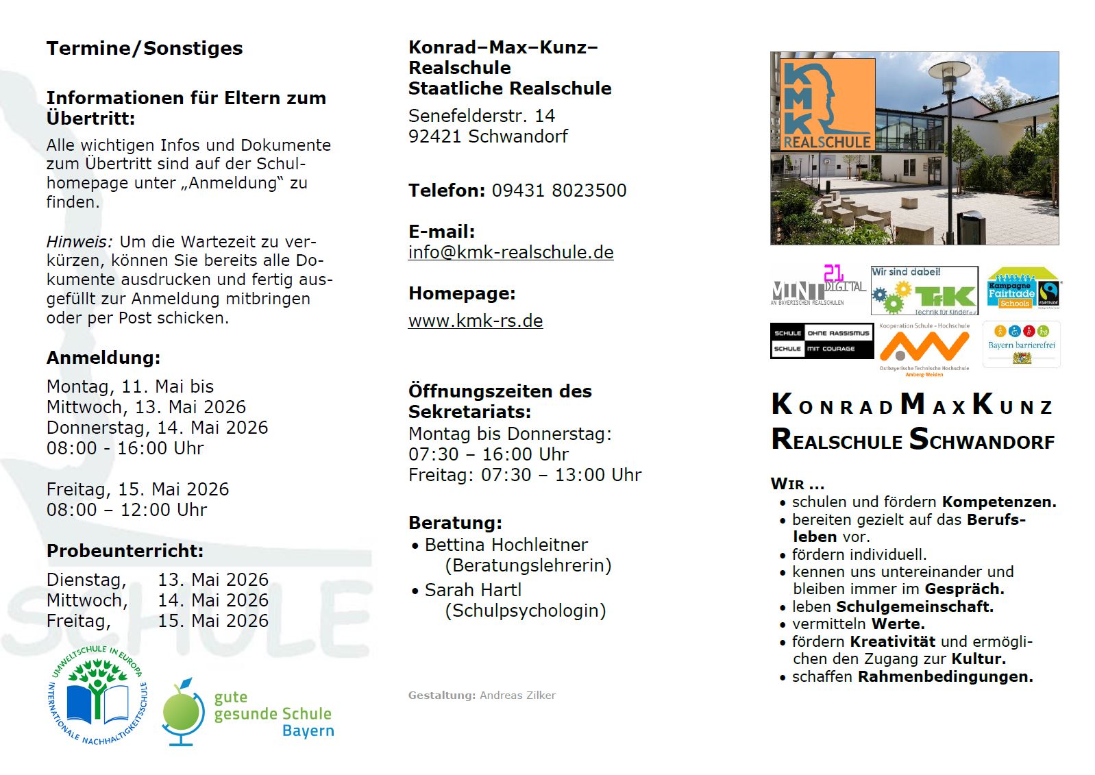 Mehr über den Artikel erfahren Schulflyer 2025/2026 steht zum Download bereit